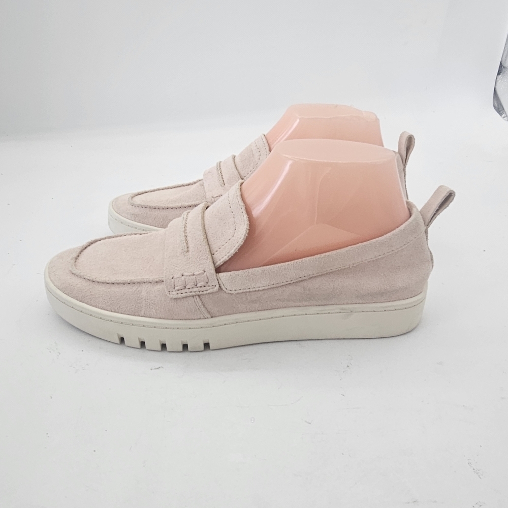 Vionic Chantel Loafers Rose Pink Suede Orthotic Slip-On Size 8 Preowned - Picture 7 of 12